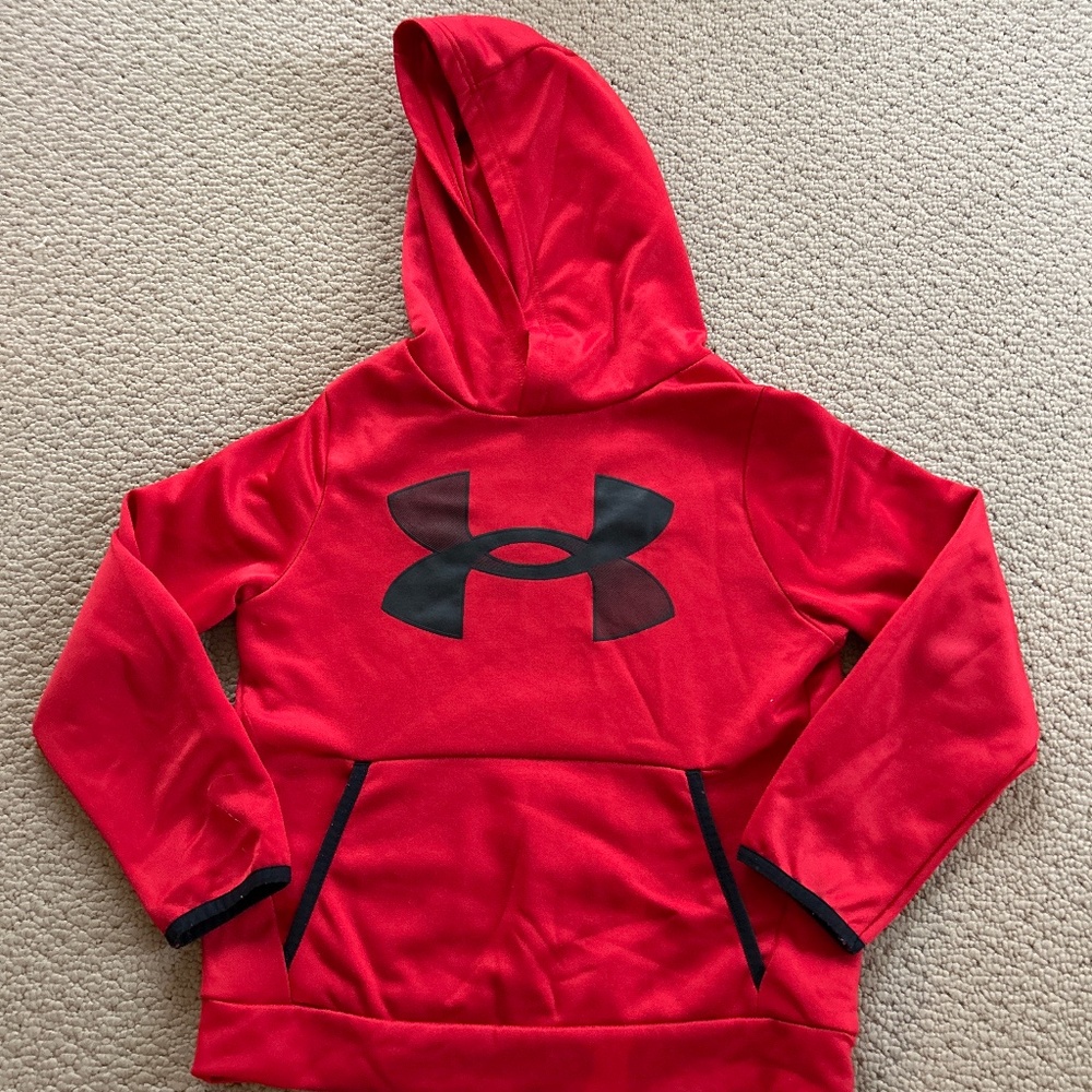 Boys under armour hoodie youth small